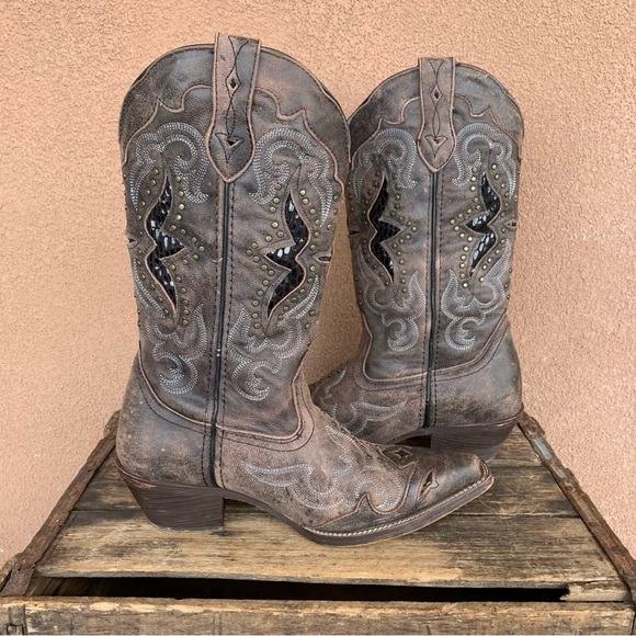 Laredo Women’s Lucretia Studded Western Boot - Picture 7 of 10